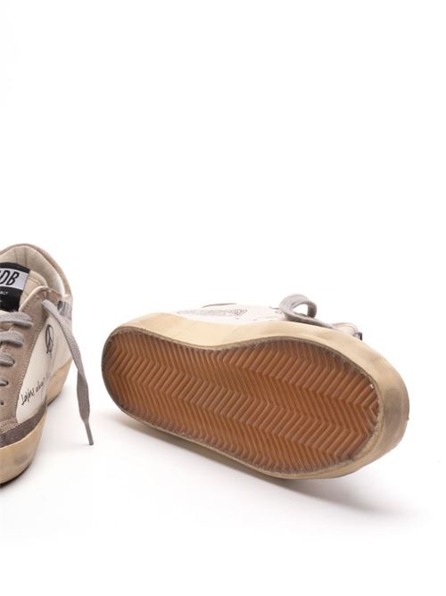 White/taupe sneaker Golden Goose | GWF00101F00623111940